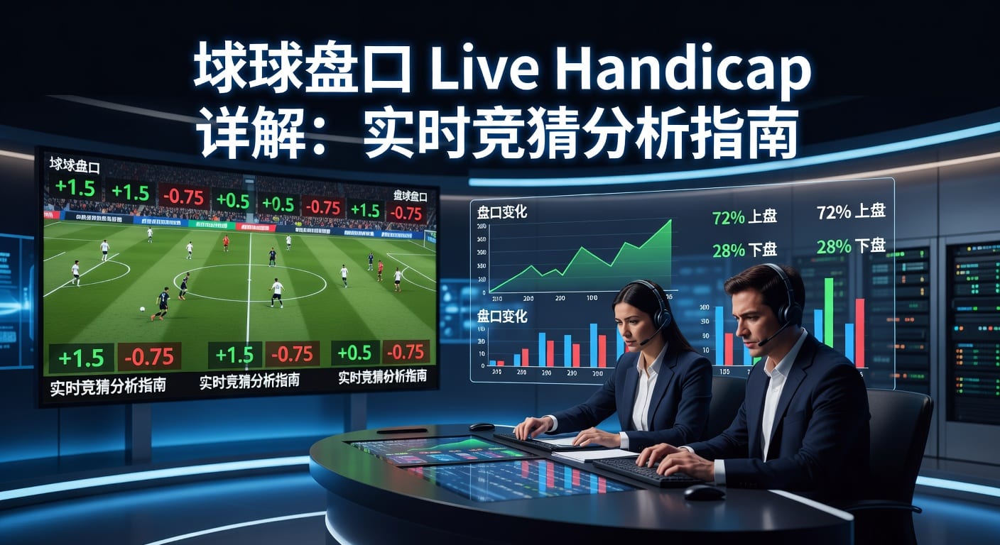 滚球盘口 live handicap 实时变盘解读