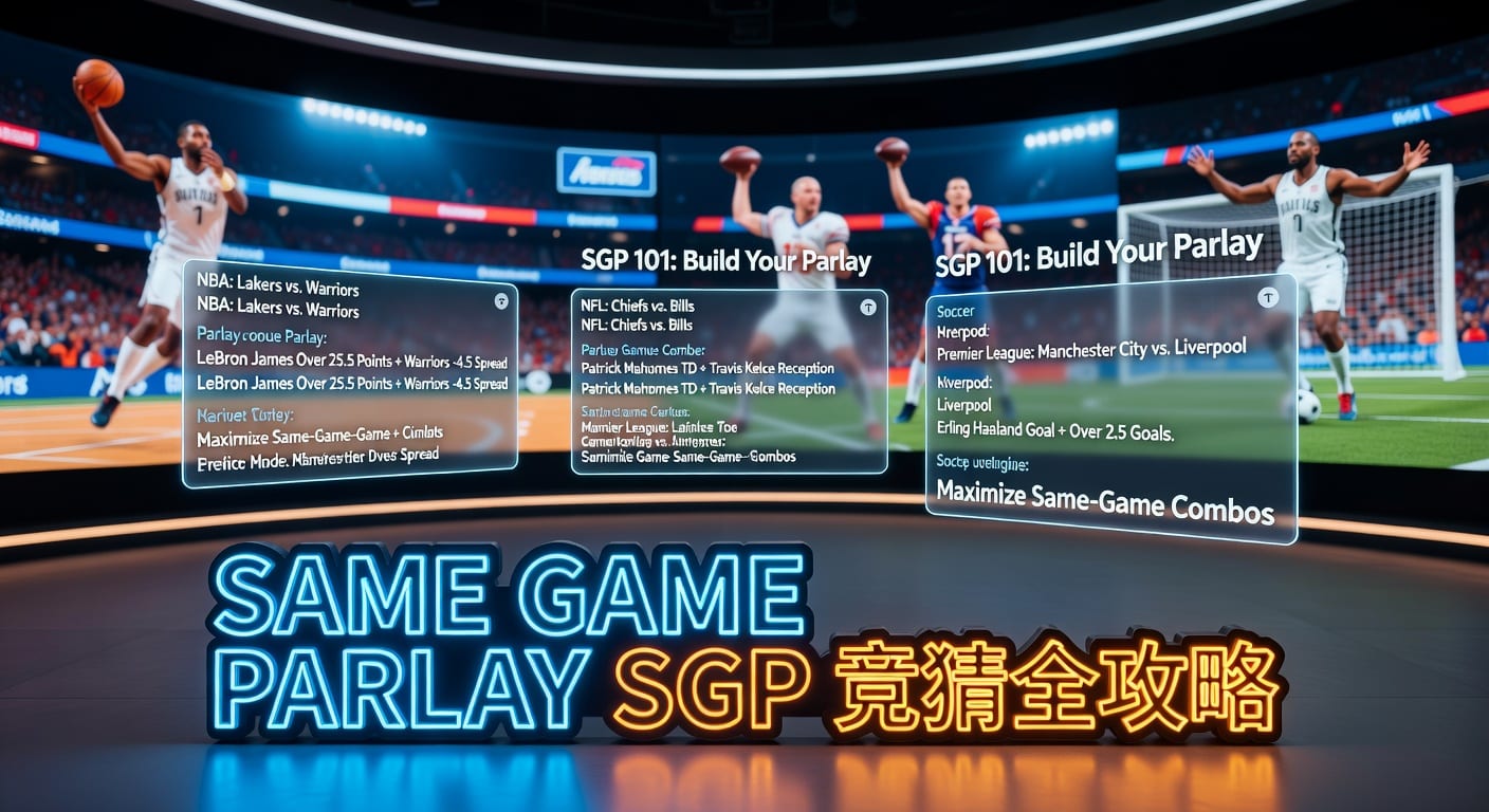 same game parlay SGP 实战指南：玩法逻辑与投注技巧