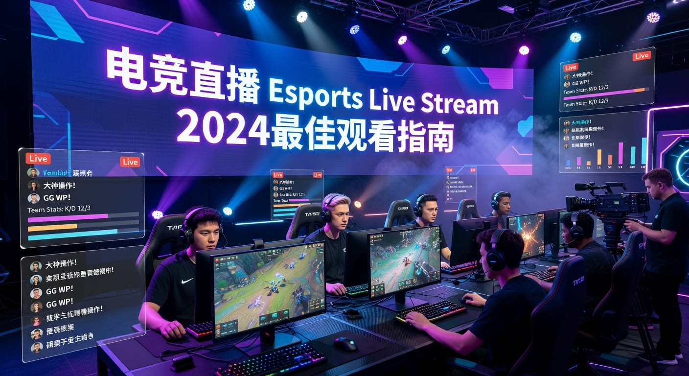 电竞直播 Esports Live Stream 观赛趋势与选择指南