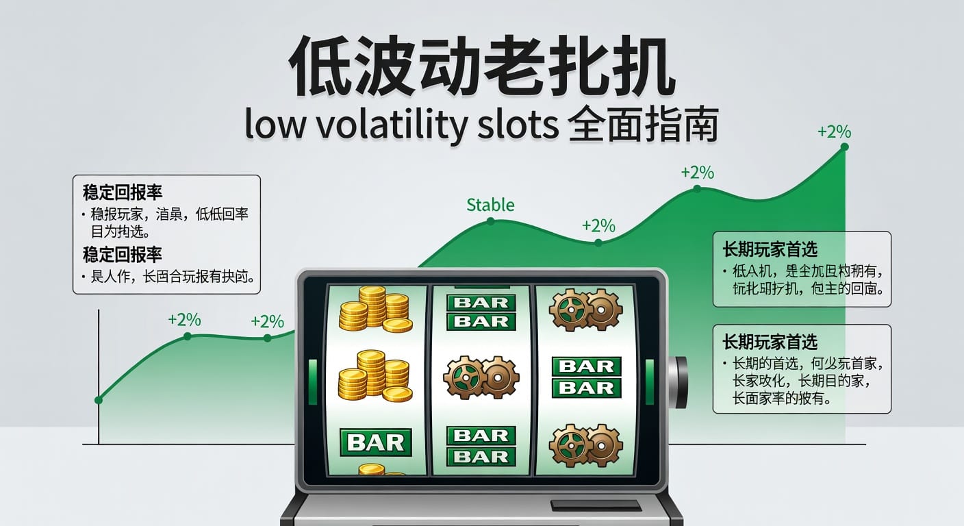 低波动老虎机 low volatility slots｜2026年玩法解析