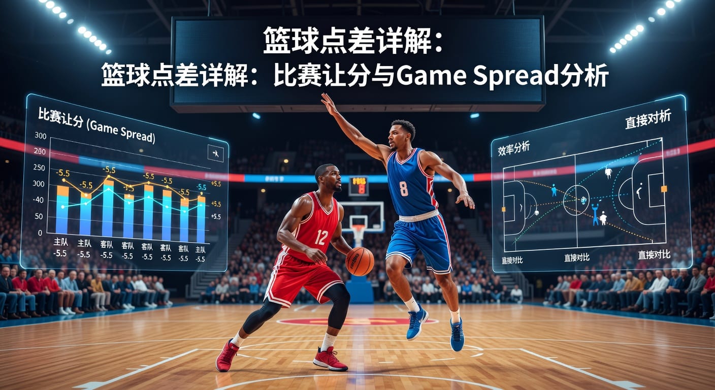 篮球点差 比赛让分 game spread：盘口变化与赛前判断