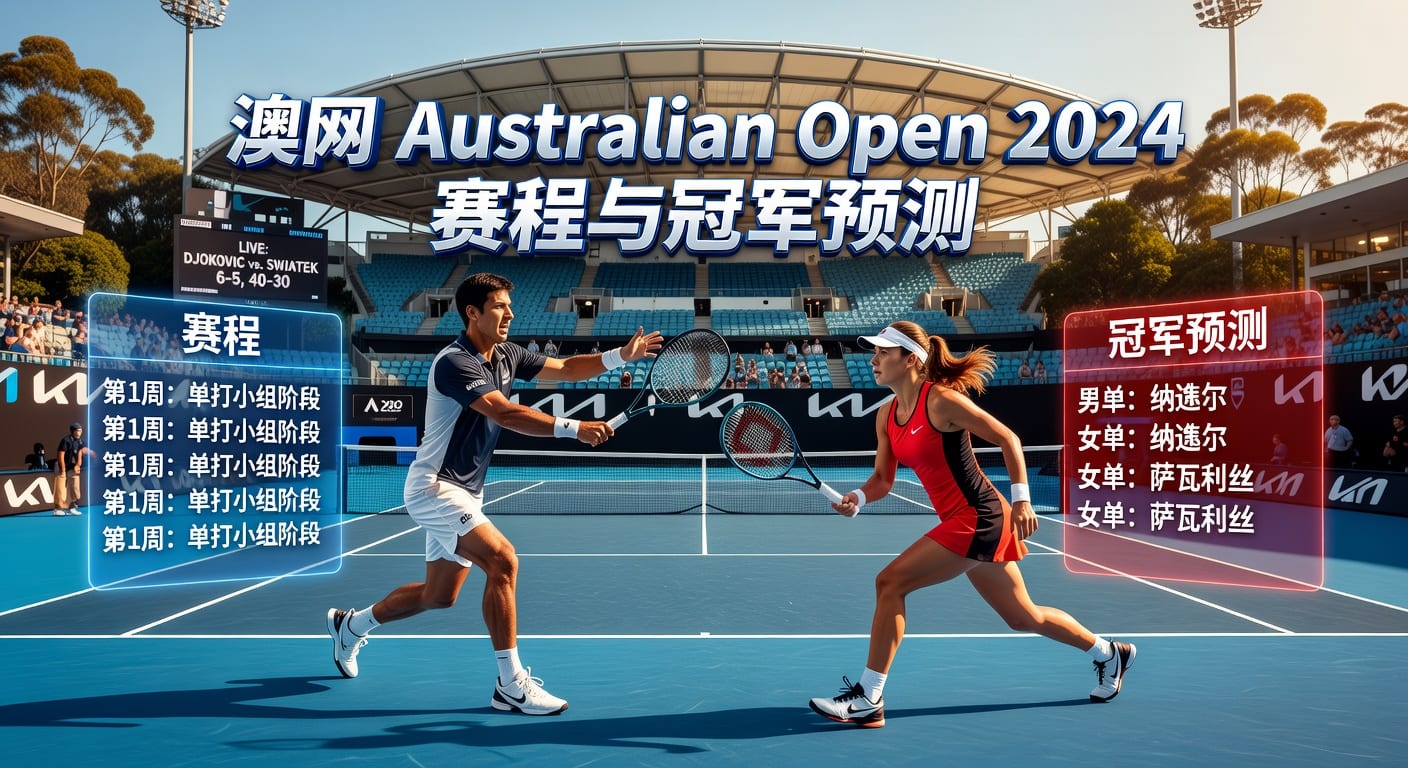 澳网 Australian Open 2026年赛程前瞻